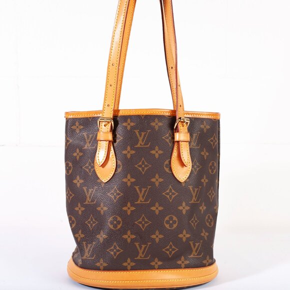 Authentic Louis Vuitton Monogram Canvas Petite Bucket Bag - Picture 2 of 12
